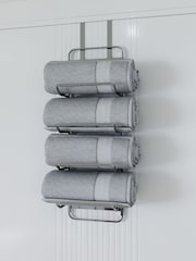 CROYDEX Hook Over Door Towel Rack - Image 1 of 4
