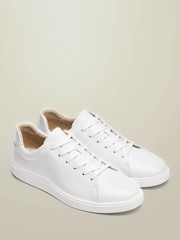 Charles Tyrwhitt White Leather Smart Trainers - Image 2 of 4