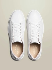 Charles Tyrwhitt White Leather Smart Trainers - Image 4 of 4