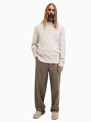 AllSaints White Tone Statten Crew Jumper - Image 3 of 7