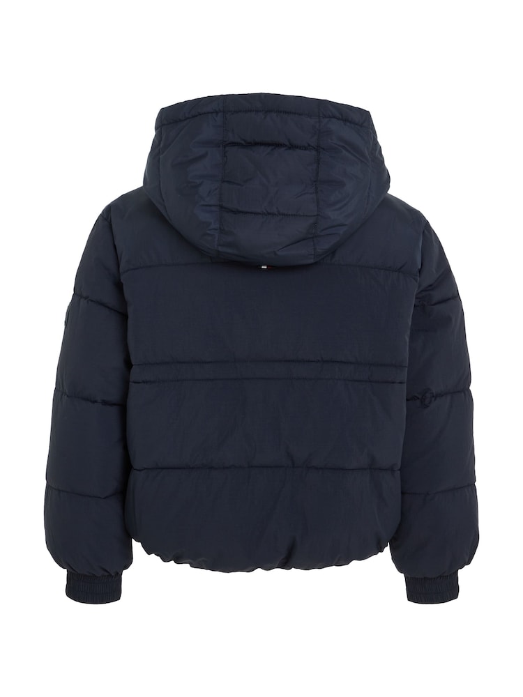 Tommy Hilfiger Kids Blue New York Puffer Jacket - Image 2 of 4 Tommy Hilfiger Kids Blue New York Puffer Jacket - Image 2 of 4