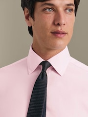 Απαλό ροζ - Charles Tyrwhitt Μη σιδερένιο πουκάμισο Royal Oxford Slim Fit - Εικόνα 3 από 4