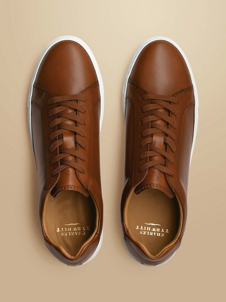חום בהיר - Charles Tyrwhitt נעלי ספורט עם סוליה עבה - תמונה 5 מתוך 5 חום בהיר - Charles Tyrwhitt נעלי ספורט עם סוליה עבה - תמונה 5 מתוך 5