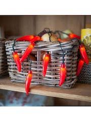 Lights4fun 20 Red Chilli Pepper Lights - Image 1 of 4