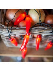 Lights4fun 20 Red Chilli Pepper Lights - Image 3 of 4