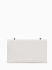 AllSaints White Akira Clutch Bag - Image 3 of 8