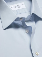 Μπλε του Πάγου - Charles Tyrwhitt Μη σιδερένιο πουκάμισο Royal Oxford Slim Fit - Εικόνα 5 από 6