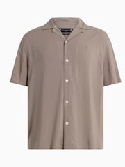 AllSaints Brown Venice Shirt - Image 5 of 5