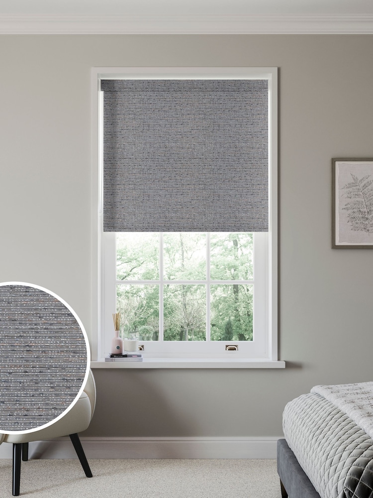 Grey Raven Made to Measure Roller Blind - Image 1 of 6