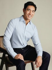 Charles Tyrwhitt 免烫皇家牛津布修身版型衬衫

  - 6的图像2｝