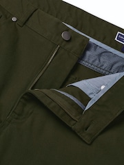 Charles Tyrwhitt Green Twill Slim Fit 5 Pocket Jeans - Image 5 of 5