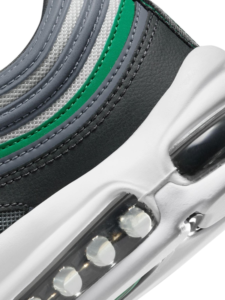 Nike Green/Grey Air Max 97 Trainers - Image 8 of 8