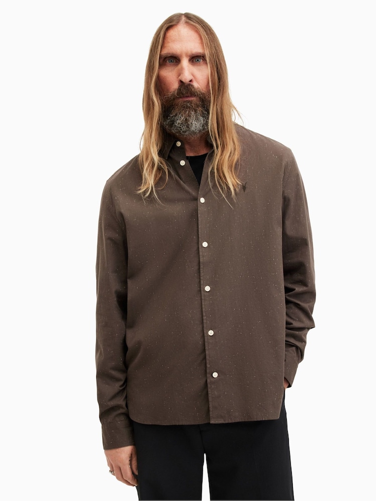 AllSaints Molera Shirt - Image 1 of 7