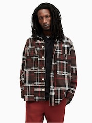 AllSaints Brown Redwood Shirt - Image 1 of 7