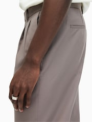 AllSaints Grey Tallis Trousers - Image 5 of 6