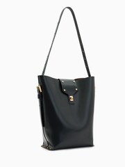 AllSaints Black Miro Shoulder Bag - Image 3 of 6