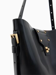 AllSaints Black Miro Shoulder Bag - Image 4 of 6