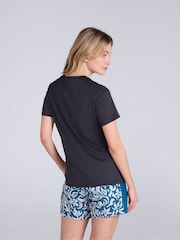 Animal Black Latero Quick Drying Hybrid Swim T-Shirt - Image 2 of 6