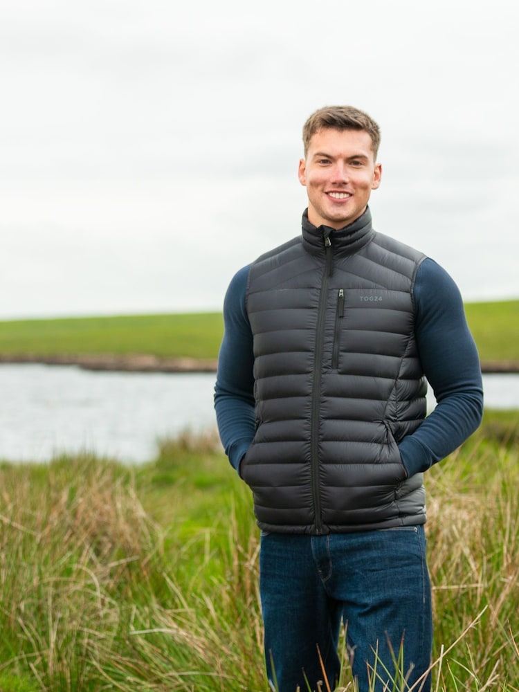 Tog 24 Black Drax Down Fill Gilet - Image 1 of 1
