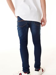 Blue Indigo Super Skinny Fit Stretch Jeans (3-16yrs) - Image 6 of 7