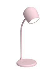 Kreafunk Dusty Rose Ellie Lamp Wireless Charger & Bluetooth Speaker - Image 2 of 3