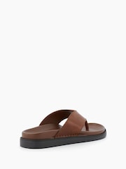 Dune London Natural Iddolise Toe Thong Footbed Sandals - Image 5 of 6