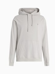 AllSaints Grey 100% Cotton Brace Hoodie - Image 6 of 6
