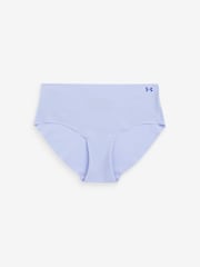 Under Armour Pale Blue No Show Pure Stretch Hipster Knickers 3 Pack - Image 7 of 8