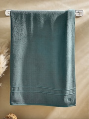 Ocean Blue Supersoft Towels 100% Cotton - Image 2 of 4