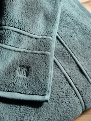 Ocean Blue Supersoft Towels 100% Cotton - Image 3 of 4