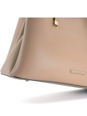 Dune London Natural Large Unlined Dorries Tote Bag - Image 6 of 6