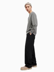 AllSaints Grey Raven Crew Sweatshirt - Image 5 of 7