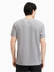 AllSaints Grey Ashton Crew T-Shirt - Image 2 of 5
