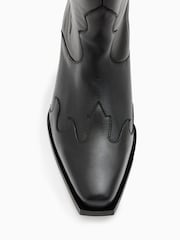 AllSaints Black Dolly Boots - Image 5 of 6