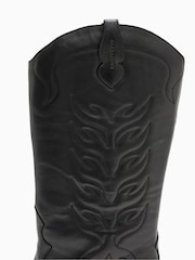 AllSaints Black Dolly Boots - Image 6 of 6