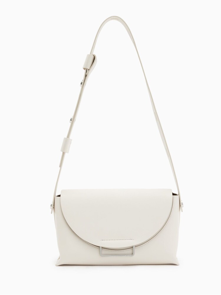 AllSaints White Celeste Cross-Body Bag - Image 2 of 8