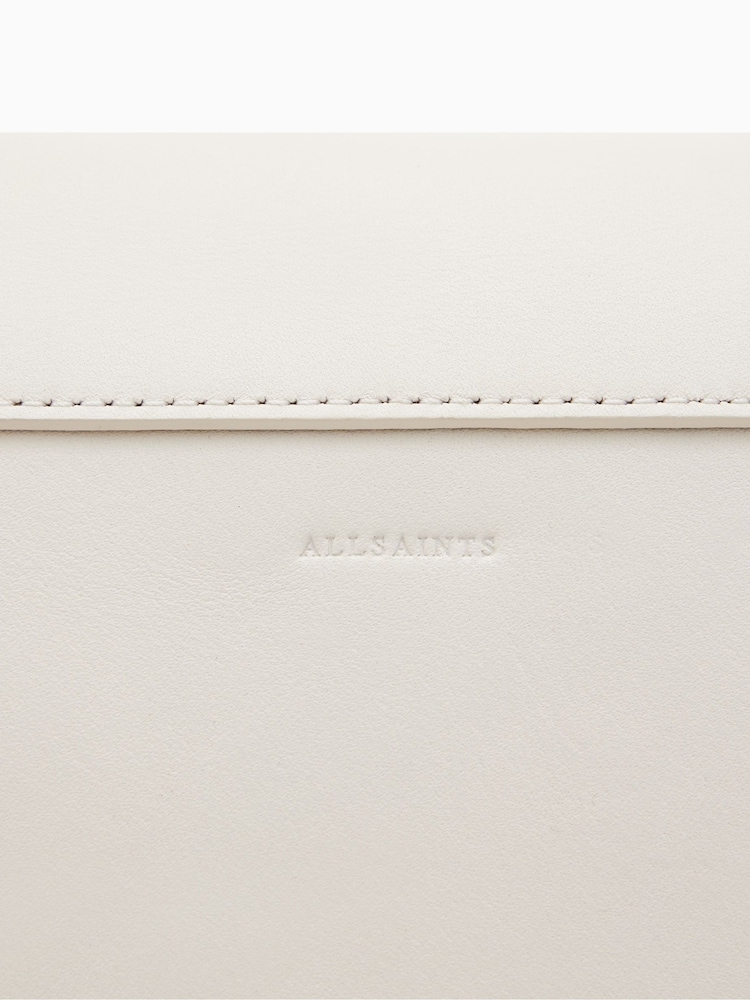 AllSaints White Celeste Cross-Body Bag - Image 8 of 8