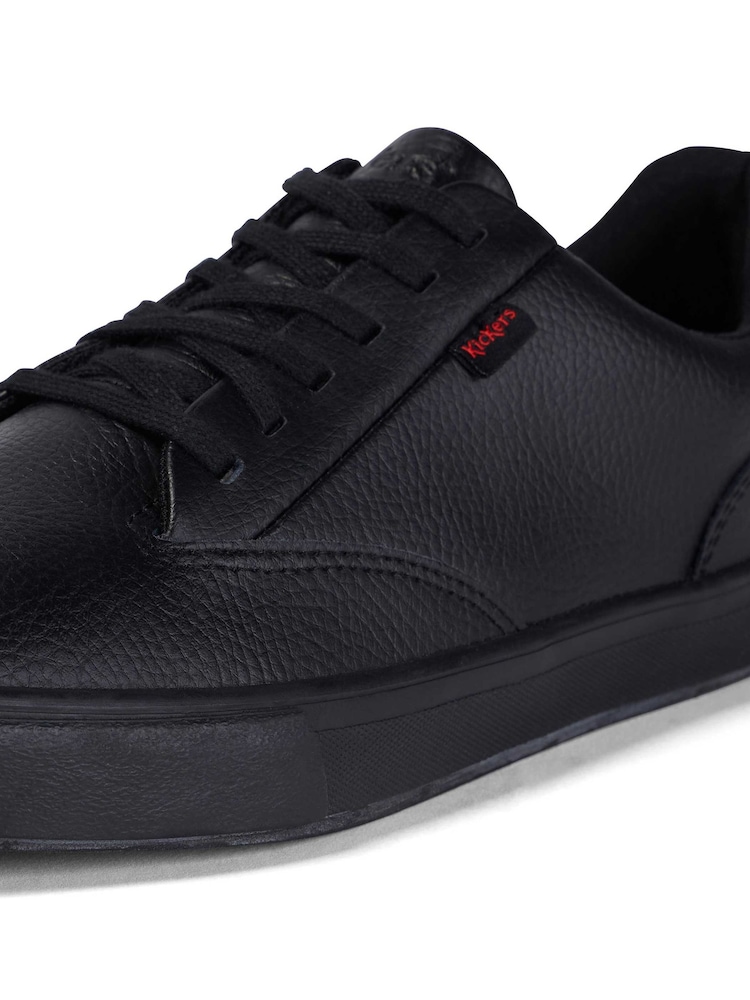 Kickers Black Tovni Tumble Shoes - Image 8 of 8