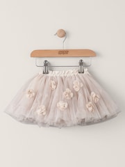 Mamas & Papas Flower Corsage Tutu Party Skirt - Image 1 of 3
