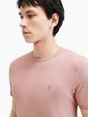 AllSaints Pink Brace Crew T-Shirt - Image 4 of 5