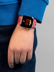 Peers Hardy Red Disney Marvel Spiderman Strap LED Watch - Image 2 of 4