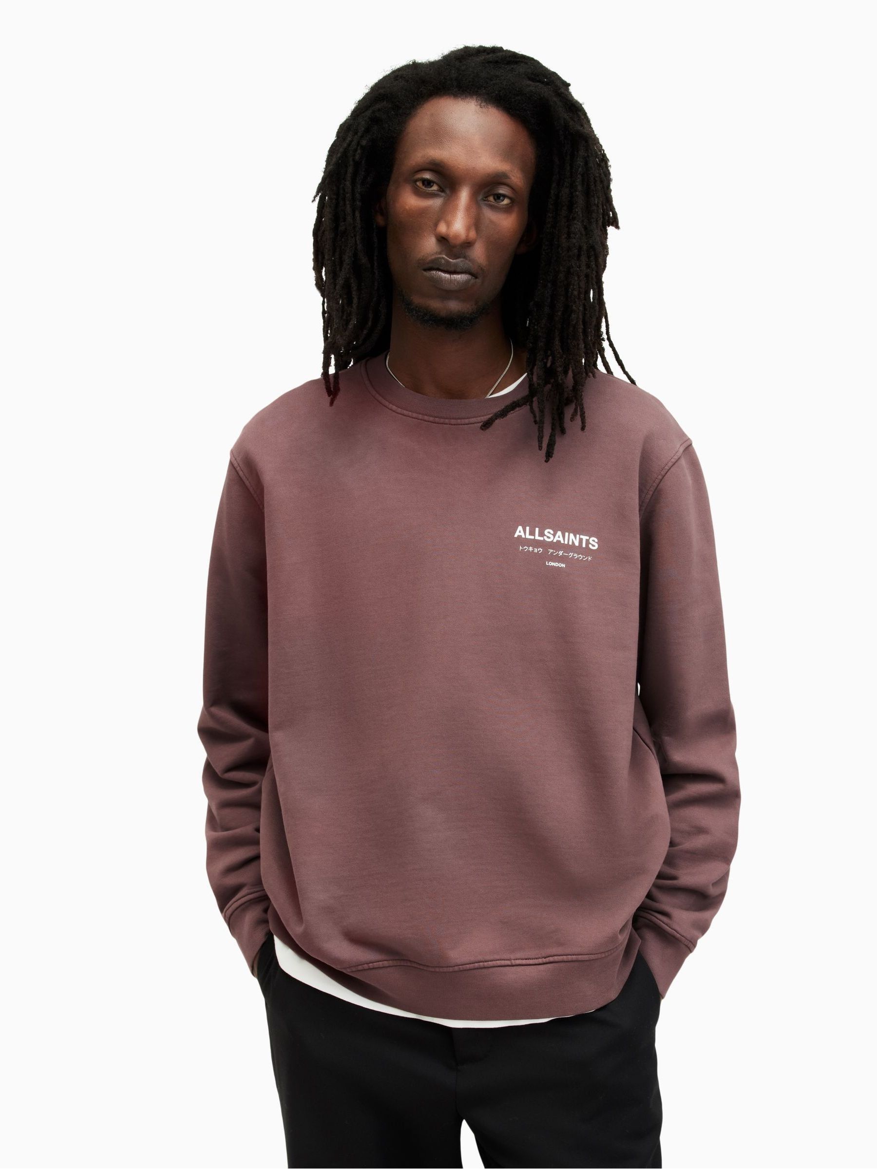 Maroon cotton sweatshirt store
