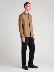 Remus Uomo Brown Long Sleeve Jacket - Image 4 of 5