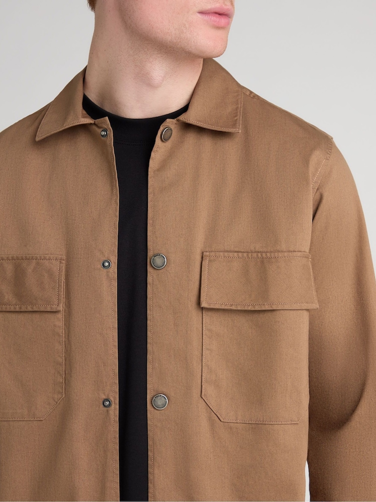 Remus Uomo Brown Long Sleeve Jacket - Image 5 of 5 Remus Uomo Brown Long Sleeve Jacket - Image 5 of 5