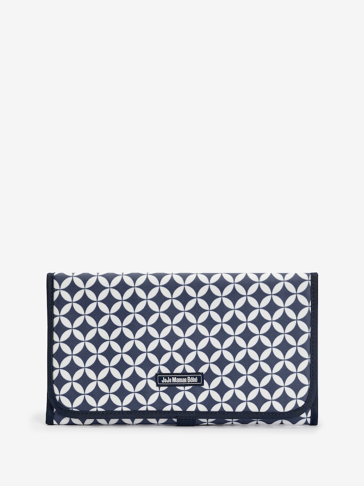 JoJo Maman Bébé Geometric Print Travel Changing Mat - Image 1 of 1
