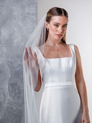 Rainbow Club White Starfire Wedding Veil - Image 2 of 3