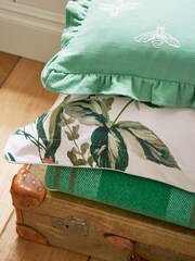 Joules White Lakeside Floral Duvet Cover and Pillowcase Set - Image 5 of 5