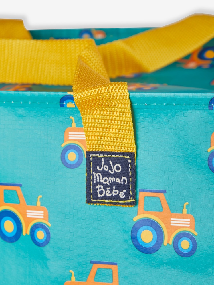 JoJo Maman Bébé Green Tractor Enormous Storage Bag - Image 2 of 4 JoJo Maman Bébé Green Tractor Enormous Storage Bag - Image 2 of 4