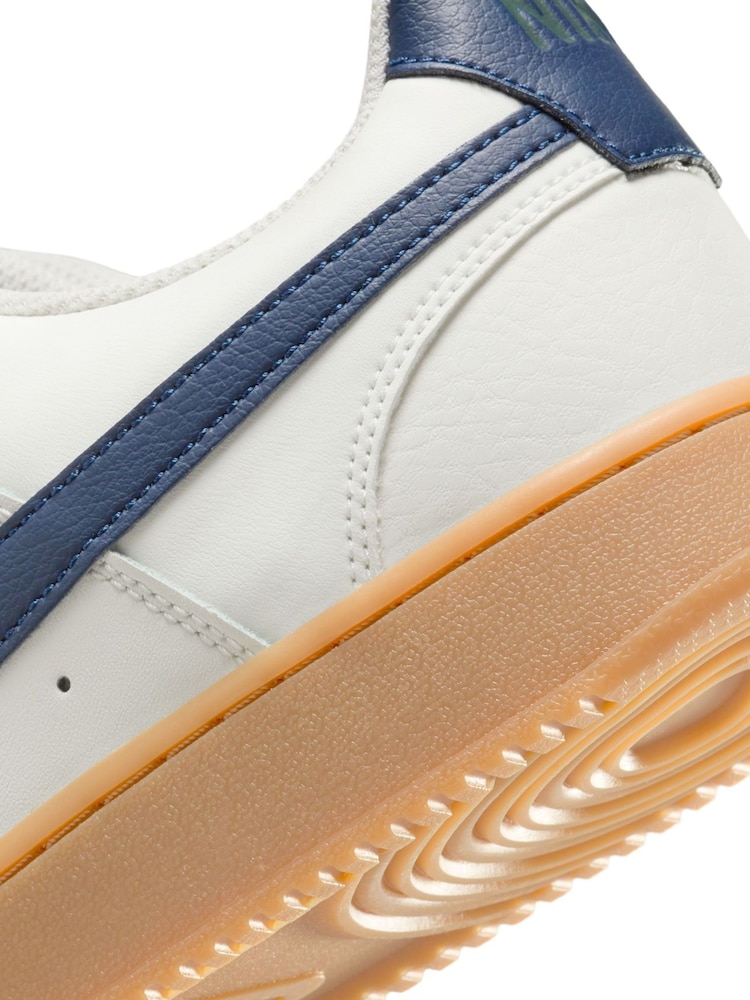 Белый/коричневый - Низкие кроссовки Nike Court Vision - Image 10 of 10