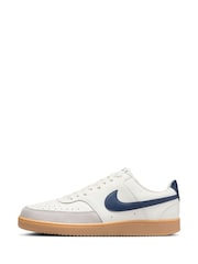 Белый/коричневый - Низкие кроссовки Nike Court Vision - Image 2 of 10